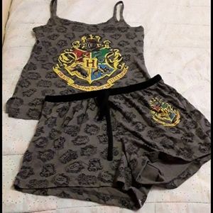 Hp pajama set top-m shorts -l